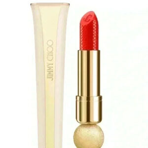 Jimmy Choo Seduction Collection Satin Lip Color~Coral Sunset (004)~NEW IN BOX!